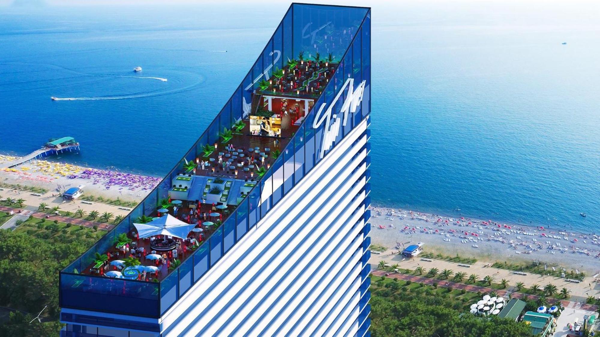 Sea View Apartments In Orbi City Batoumi Extérieur photo